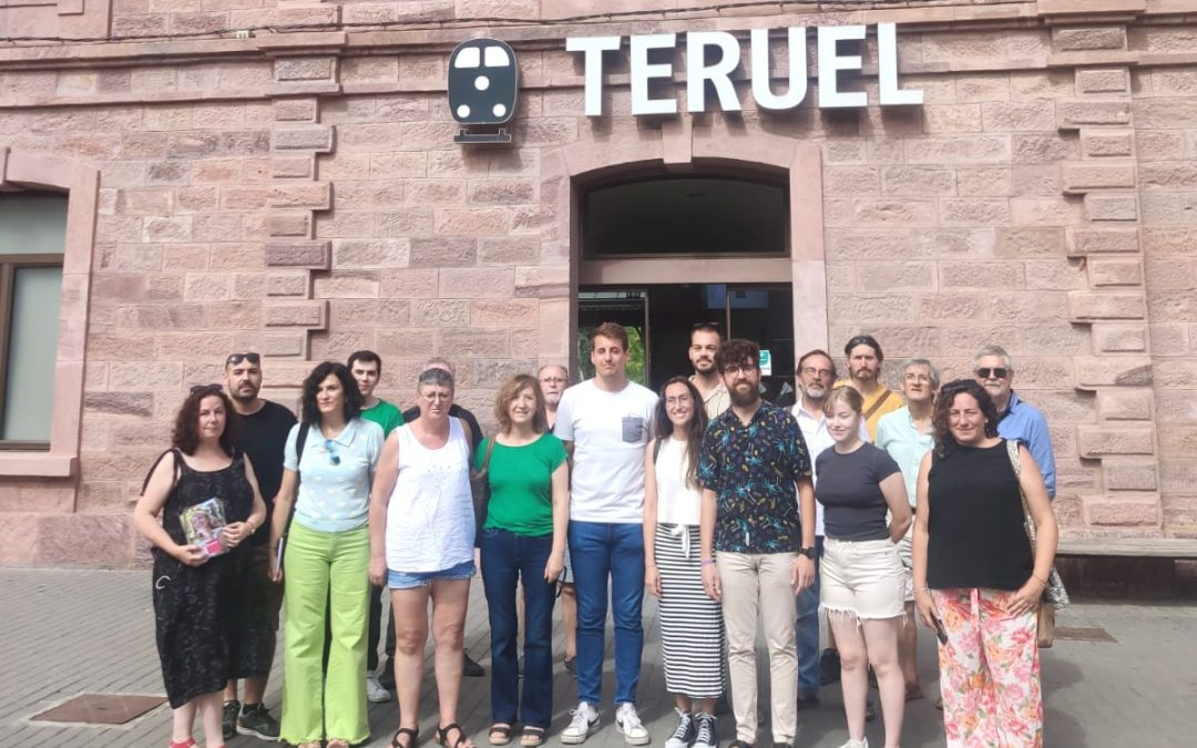 ELECCIONES 23-J/ SUMAR destaca desde Teruel el papel de los jóvenes como protagonistas del futuro