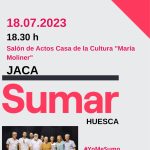 Acto público Jaca