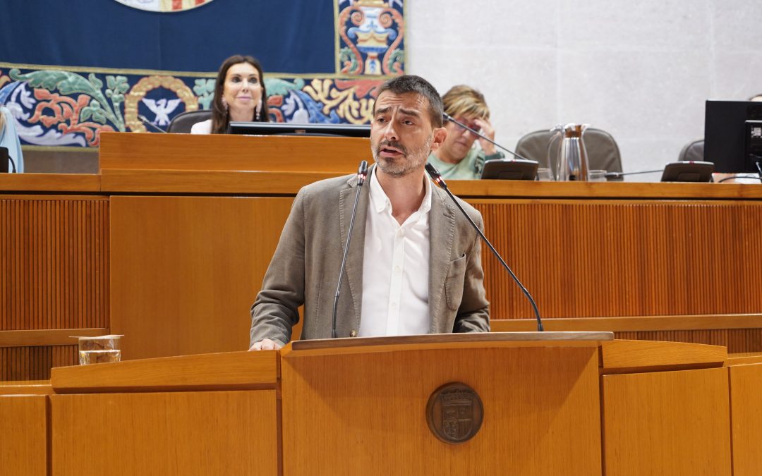 Votamos no a la investidura del candidato del PP como presidente del Gobierno de Aragón. Intervención de nuestro portavoz parlamentario, Álvaro Sanz, en el debate de investidura de la XI Legislatura