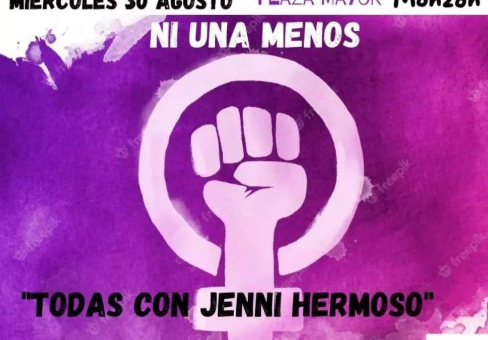 Concentración por la dimisión de Rubiales #SeAcabó: Monzón