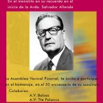 Homenaje a Salvador Allende