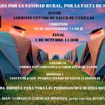 Acampada por la Sanidad Rural, por la falta de médicos
