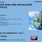 Charla-coloquio Ciencia para una revolución climática