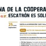 Semana de la Cooperación 'Escatrón es Solidario'