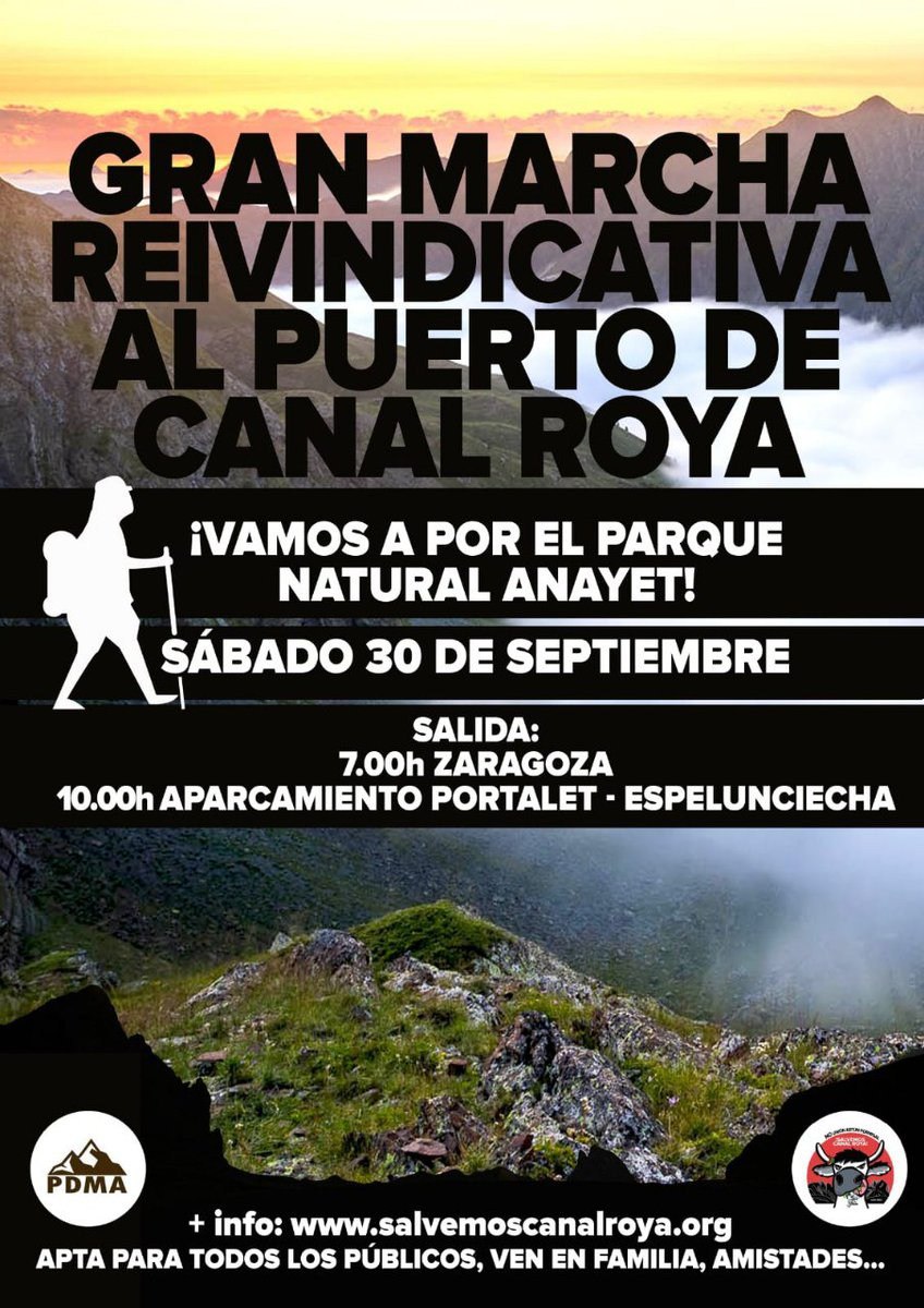 Gran Marcha reivindicativa al puerto de Canal Roya