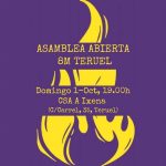 Asamblea 8M Teruel