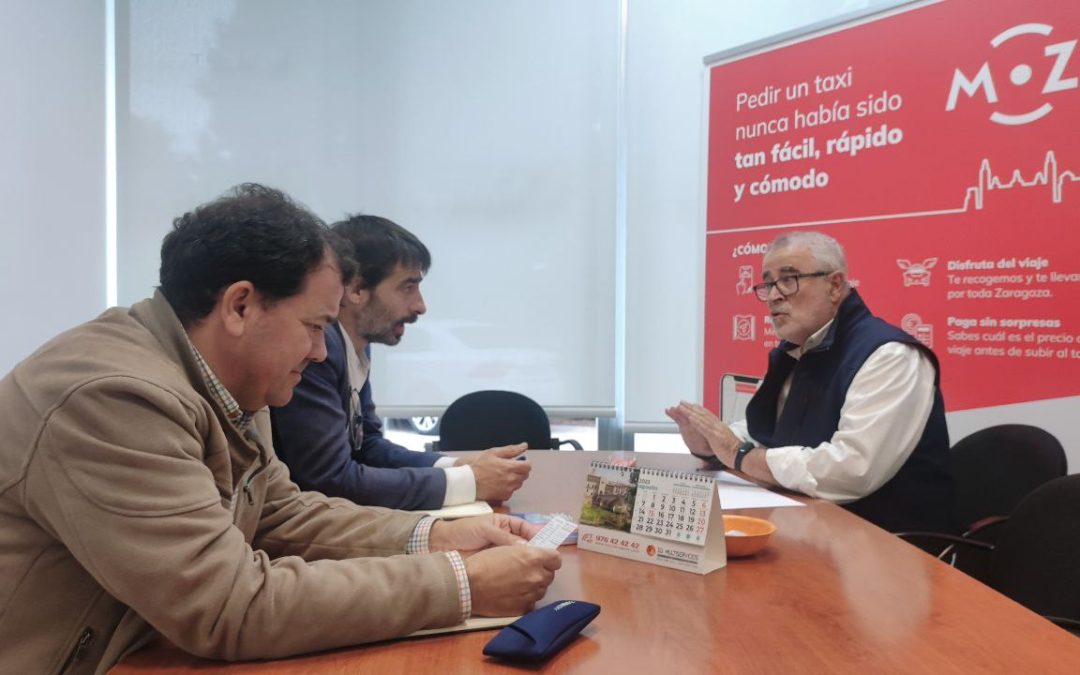 Apoyamos las reivindicaciones del taxi y exigimos al Gobierno de Aragón que ponga coto a las VTC