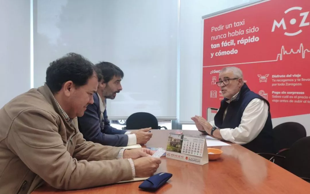 Apoyamos las reivindicaciones del taxi y exigimos al Gobierno de Aragón que ponga coto a las VTC