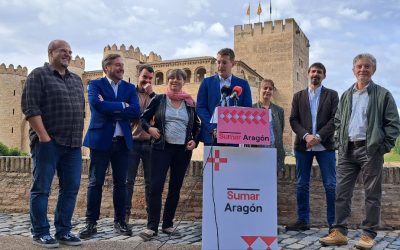 Sumar Aragón manifiesta su satisfacción con el acuerdo de Gobierno firmado con el PSOE