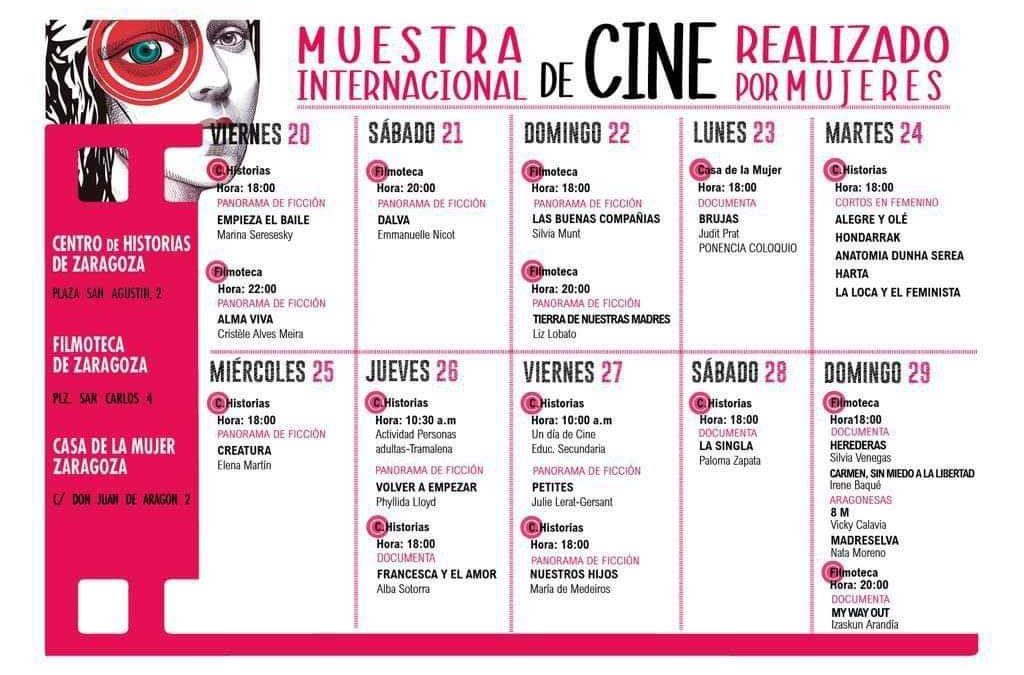 Muestra de Cine Internacional realizado por mujeres