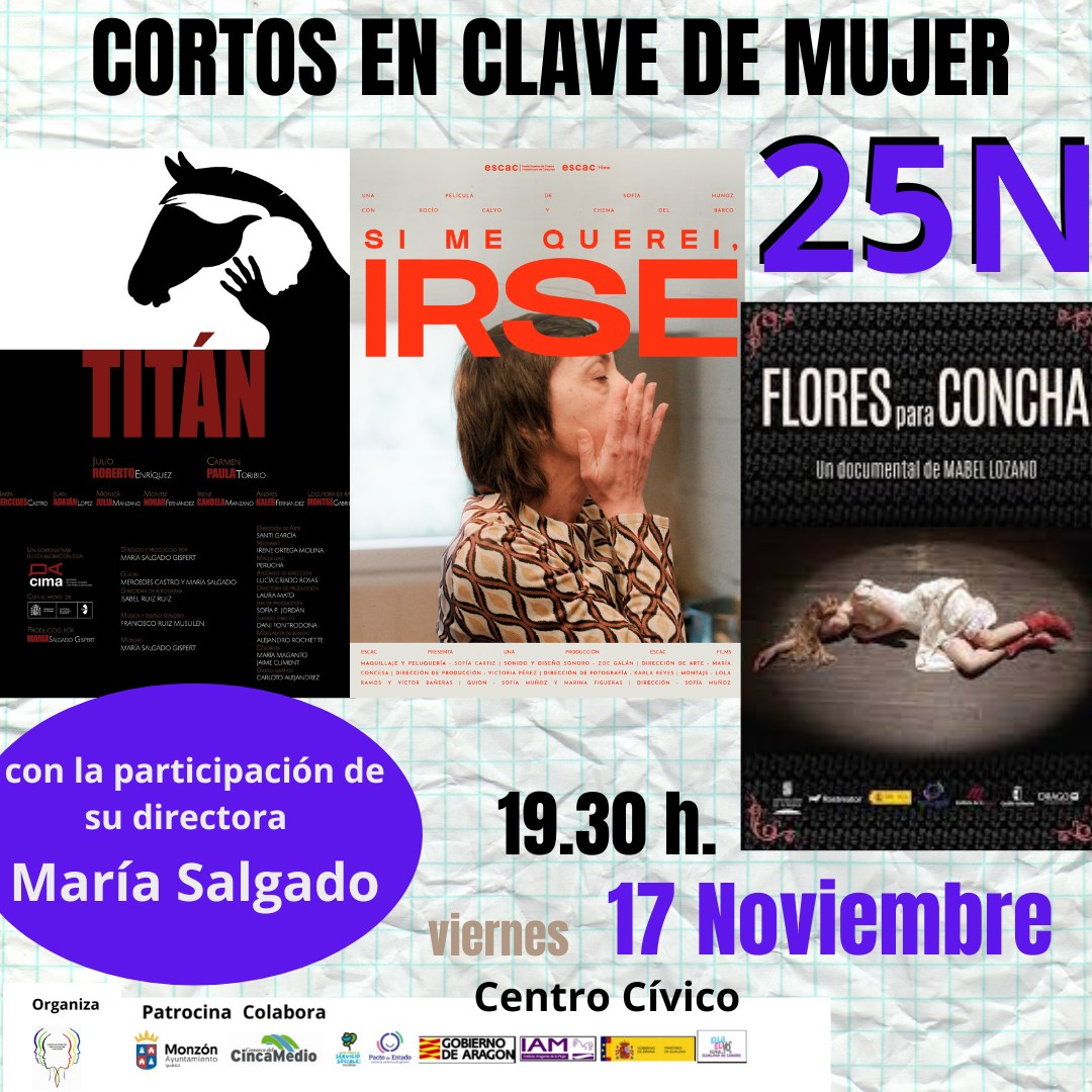 25N en Monzón: Cortos en clave de Mujer