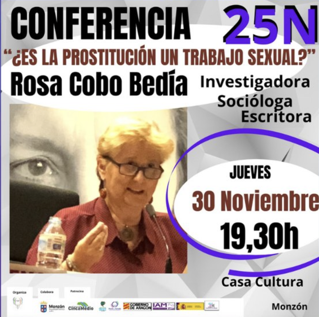 25N Monzón: Conferencia ¿es la prostitución un trabajo sexual?