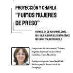 Proyección y charla 'Fuimos mujeres de preso'