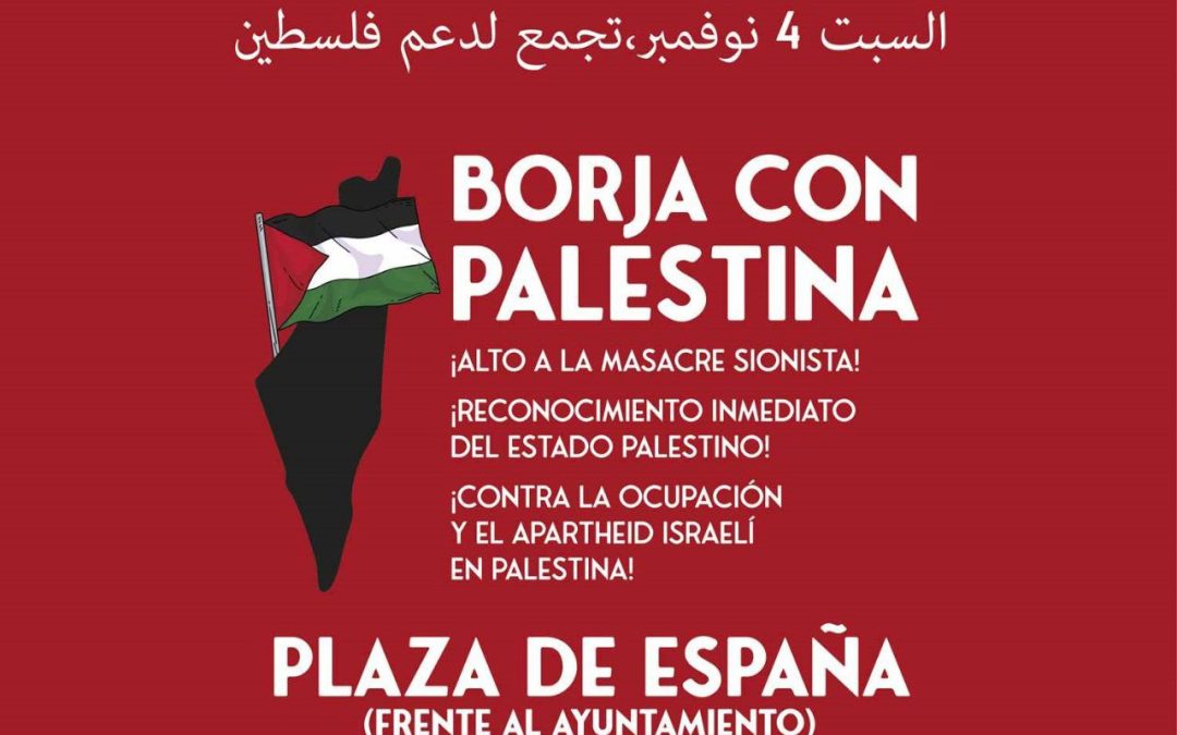 Concentración por Palestina