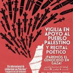 Vigilia en apoyo al pueblo palestino