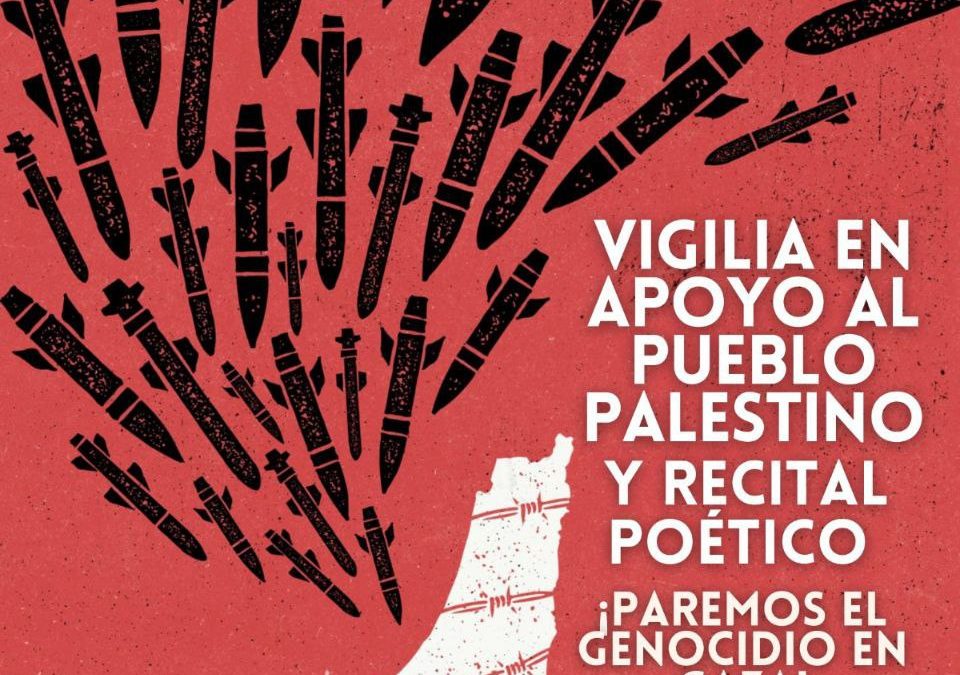 Vigilia en apoyo al pueblo palestino