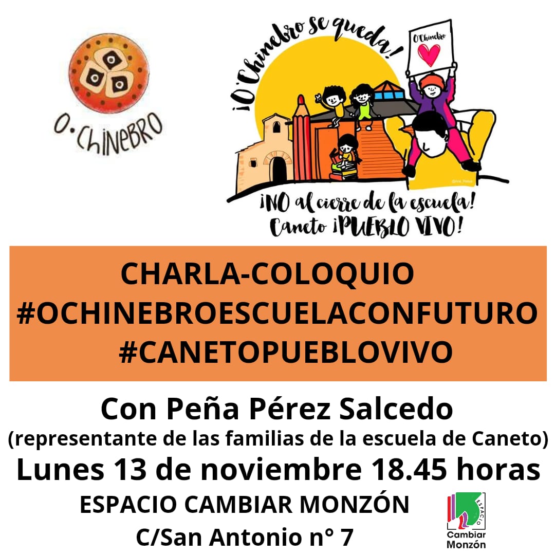 Charla-Coloquio O'Chinebro Escuela con futuro