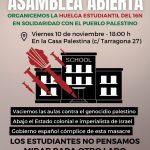 Asamblea abierta: huelga estudiantil por Palestina
