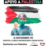 Concentración de santiari@s en apoyo a Palestina