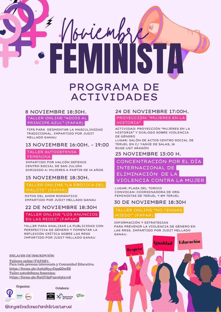 Noviembre feminista: Teruel