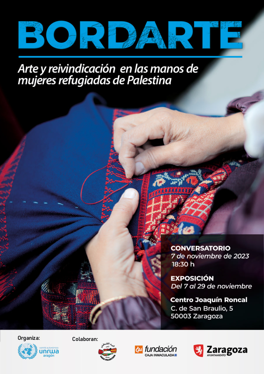 Exposición BORDARTE: arte y reivindicación en las manos de mujeres refugiadas de Palestina