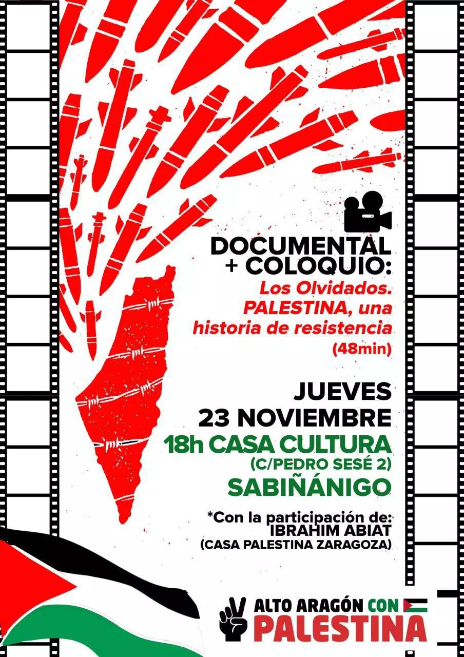 Documental+coloquio 'Los olvidados. Palestina, una historia de resistencia
