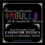 Día de la Memoria Trans: Primeros Premios Orgullo de la ciudad de Huesca