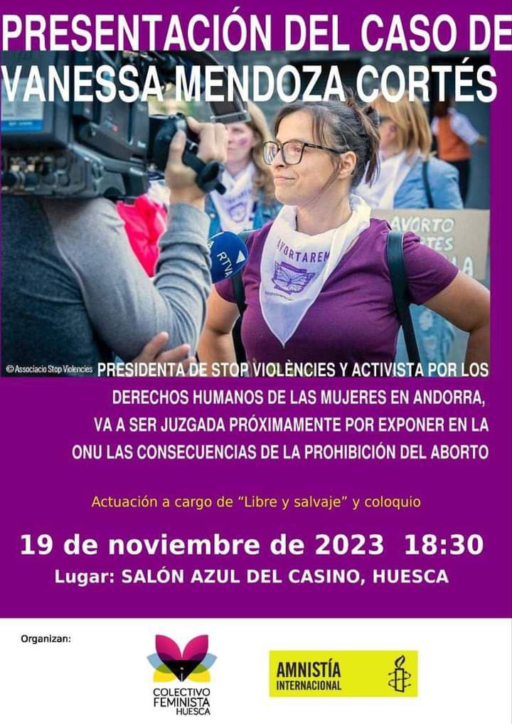 Presentación del caso de Vanessa Mendoza Cortés