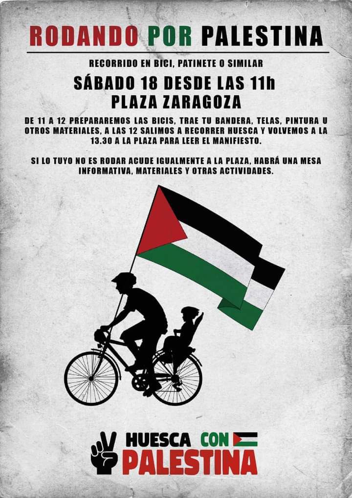 Rodando por Palestina: Huesca