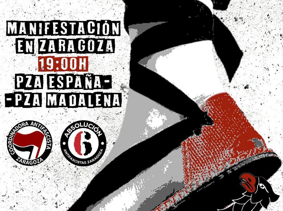 Llamamiento a la participación en la manifestación antifascista de este 20-N