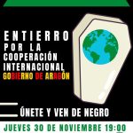 Concentración contra el recorte a Cooperación Internacional