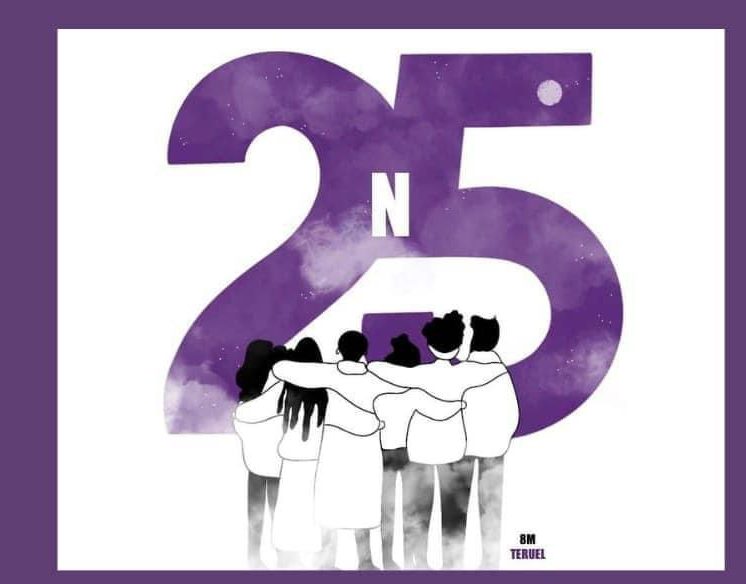Concentración: 25N en Teruel