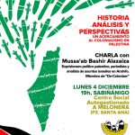 Hª, análisis y perspectivas: un acercamiento al colonialismo en Palestina