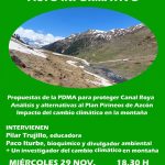 Acto informativo: ante el Día Internacional de las Montañas y la Cumbre del Clima (COP 28)