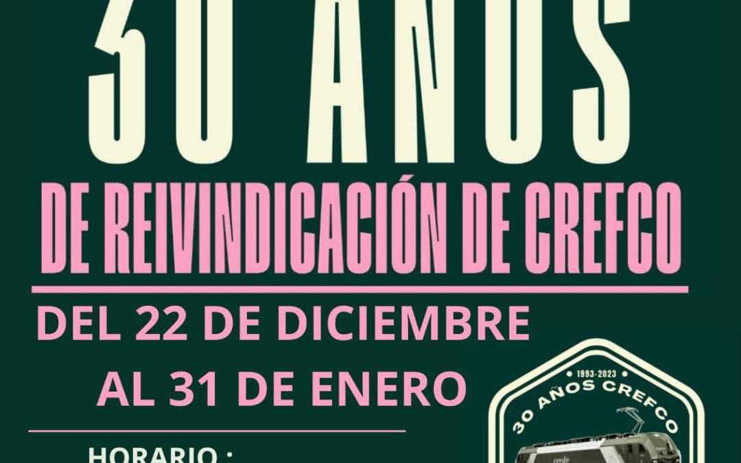 El Espacio Cambiar de Monzón acoge la exposición “30 años de reivindicación de CREFCO”