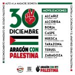 Movilizaciones 'Aragón con Palestina'