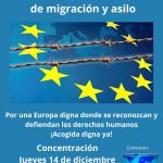 Contra el pacto europeo de migración y asilo