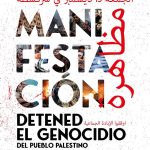 Manifestación: Detened el genocidio en Palestina