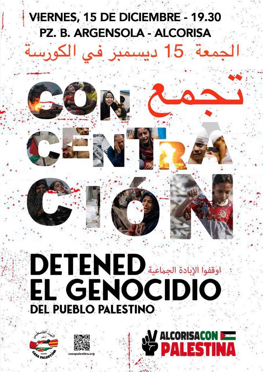 Concentración por Palestina