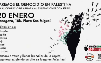 Llamamiento a la participación en las manifestaciones contra el genocidio del pueblo palestino