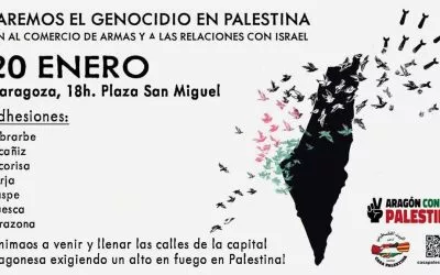 Llamamiento a la participación en las manifestaciones contra el genocidio del pueblo palestino