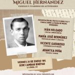 Presentación y charla sobre Miguel Hernández