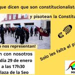 Concentración con motivo del 29 de enero