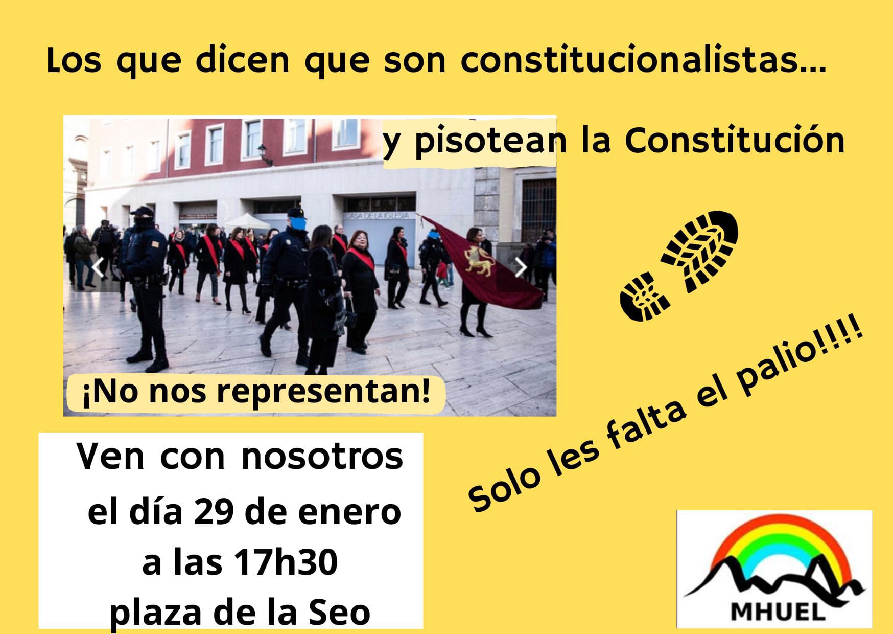 Concentración con motivo del 29 de enero