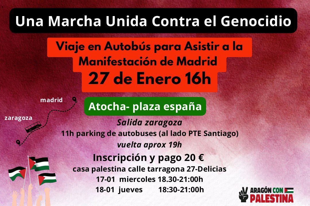 Una Marcha Unida contra el Genocidio