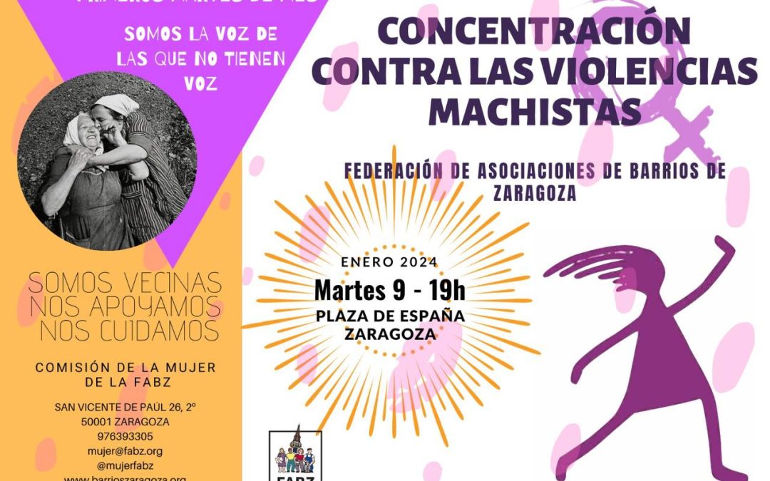 Concentración contra las violencias machistas
