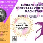 Concentración contra las violencias machistas