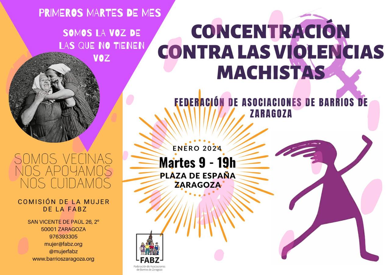 Concentración contra las violencias machistas