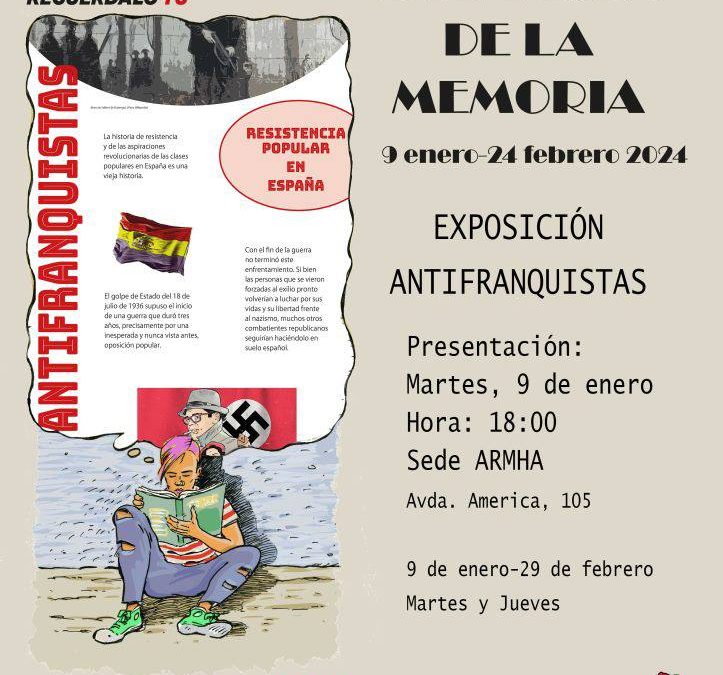 La imagen de la memoria: ‘Exposición antifranquistas’