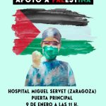 Concentración en apoyo a Palestina